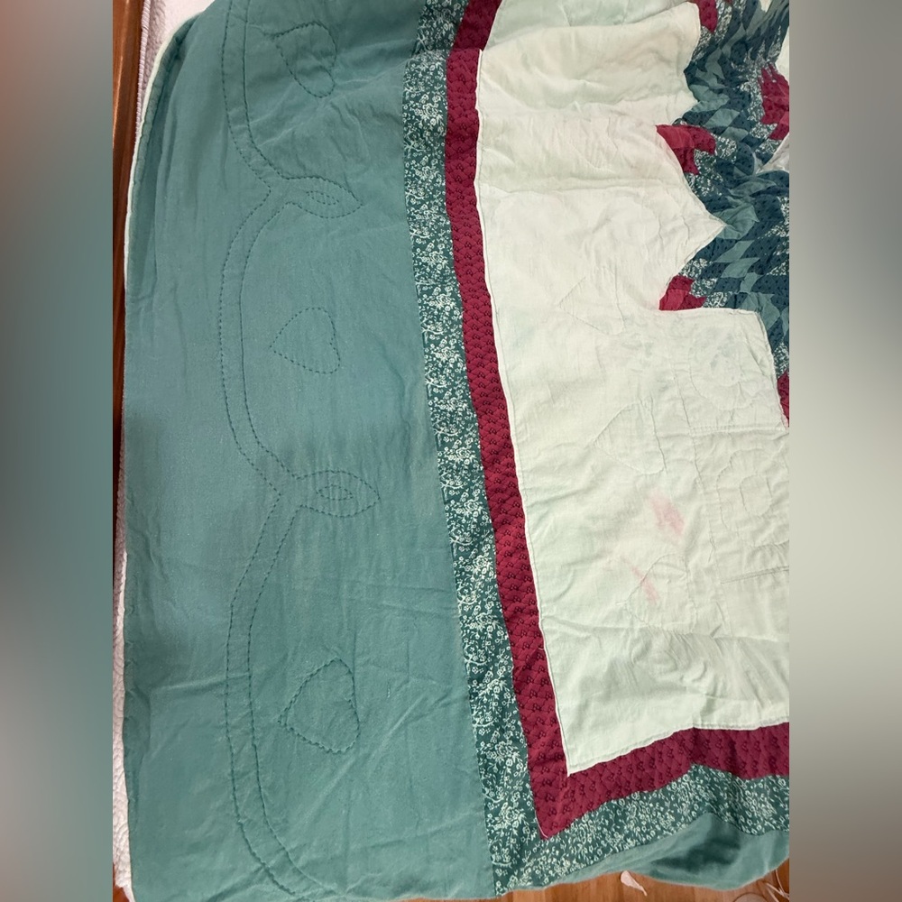 Vintage Broken Star Quilt – Project / Repurpose Piece - Picture 5 of 16